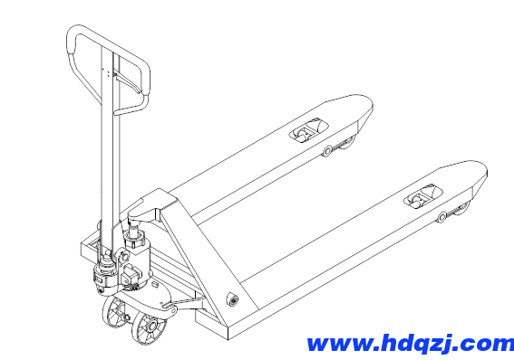 手動液壓搬運叉車