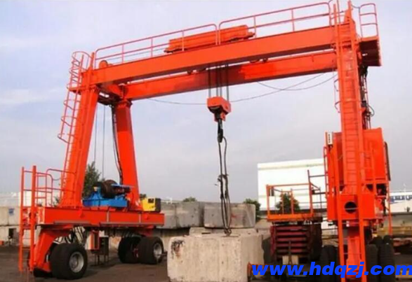 移動式龍門吊起重機結構和特點 移動式龍門吊起重機結構和特點